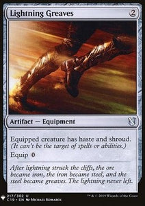 MTG - Mystery Booster - 217/302 : Lightning Greaves (Non Foil) (7967833391351)