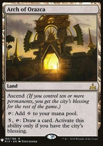 MTG - Mystery Booster - 185/320 : Arch of Orazca (Non Foil) (9508747608311)