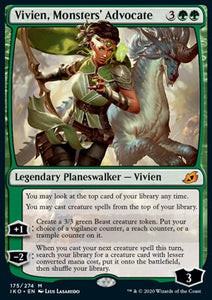 MTG - Ikoria: Lair of Behemoth - 175/274 : Vivien, Monsters' Advocate (Non Foil) (8040816443639)