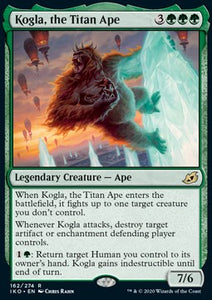 MTG - Ikoria: Lair of Behemoth - 162/274 : Kogla, the Titan Ape (Foil) (8370362974455)