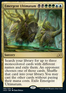 MTG - Ikoria: Lair of Behemoth - 185/274 : Emergent Ultimatum (Non Foil) (8107950113015)