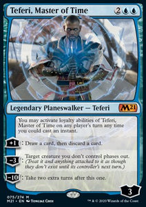 MTG - Core 2021 - 075/274 : Teferi, Master of Time (Non Foil) (8071533854967)