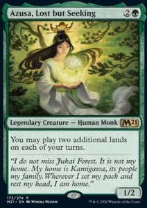 MTG - Core 2021 - 173/274 : Azusa, Lost but Seeking (Foil) (8267251024119)