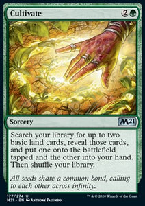 MTG - Core 2021 - 177/274 : Cultivate (Non Foil) (8108164579575)