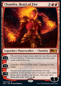 MTG - Core 2021 - 135/274 : Chandra, Heart of Fire (Non Foil) (8377505120503)