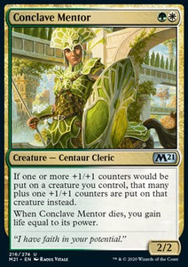 MTG - Core 2021 - 216/274 : Conclave Mentor (Non Foil) (8105785524471)