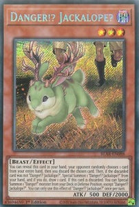 Battles of Legend: Armageddon - BLAR-EN088 : Danger!? Jackalope? (Secret Rare) (1st Edition) (8052017299703)