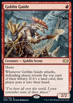 MTG - Double Masters - 127/332 : Goblin Guide (Non Foil)