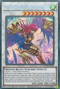 YGO - Dragons of Legend: The Complete Series - DLCS-EN148 : Cyber Slash Harpie Lady (Secret Rare) (Limited Edition) (8079260745975)