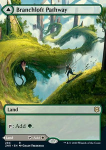 MTG - Zendikar Rising - 284/280 : Branchloft Pathway // Boulderloft Pathway (Non Foil) (Borderless) (8106456711415)