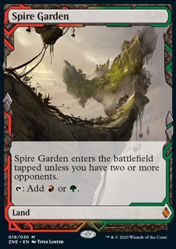 MTG - Zendikar Rising - Expeditions - 019/030 : Spire Garden (Non Foil) (14831727116669)