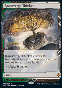 MTG - Zendikar Rising - Expeditions - 015/030 : Razorverge Thicket (Foil) (7967784501495)