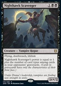 MTG - Core 2020 - 115/280 : Nighthawk Scavenger (Non Foil) (14831725511037)