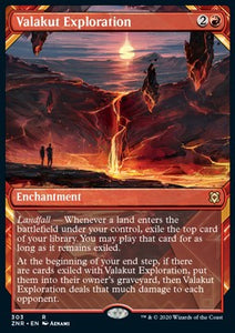 MTG - Zendikar Rising - 0303 : Valakut Exploration (Non Foil) (Showcase) (8107616960759)