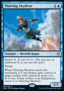 MTG - Zendikar Rising - 085/280 : Thieving Skydiver (Non Foil) (8109968949495)