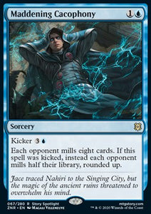 MTG - Zendikar Rising - 067/280 : Maddening Cacophony (Foil) (8107143495927)