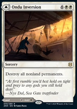 MTG - Core 2020 - 030/280 : Ondu Inversion // Ondu Skyruins (Non Foil) (14831722955133)