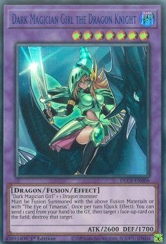 YGO - Dragons of Legend: The Complete Series - DLCS-EN006 : Dark Magician Girl the Dragon Knight (Ultra Rare) (Blue) (1st Edition) (8109878247671)