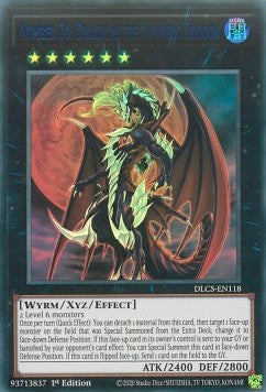 YGO - Dragons of Legend: The Complete Series - DLCS-EN118 : Number 24: Dragulas the Vampiric Dragon (Ultra Rare) (Blue) (1st Edition) (8109877395703)