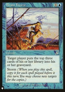 MTG - The List - : 029/143 - Brain Freeze (Non Foil) (8106143187191)