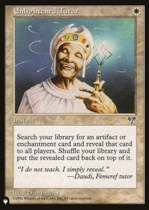 MTG - The List : Enlightened Tutor (Non Foil) (7967833948407)