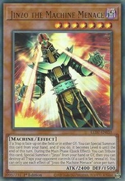 Legendary Duelists: Rage of Ra - LED7-EN031 : Jinzo the Machine Menace (Ultra Rare) (1st Edition) (8369035968759)