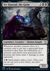 MTG - Zendikar Rising - Commander - 056 : Syr Konrad, the Grim (Non Foil) (8350549934327)