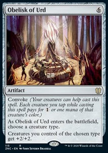 MTG - Zendikar Rising - Commander - 115 : Obelisk of Urd (Non Foil) (8350551539959)