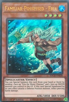 YGO - Structure Deck: Spirit Charmers - SDCH-EN038 : Familiar-Possessed - Eria (Ultra Rare) (1st Edition) (8109884637431)