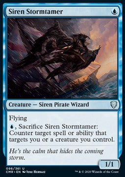 MTG - Commander Legends - 096/361 : Siren Stormtamer (Non Foil) (9519100362999)