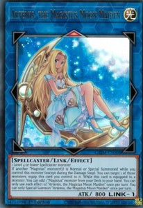 YGO - Genesis Impact - GEIM-EN008 : Artemis, the Magistus Moon Maiden (Ultra Rare) - 1st Edition (8079686303991)