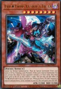 YGO - Genesis Impact - GEIM-EN017 : EvilTwins Ki-sikil & Lil-la (Ultra Rare) - 1st Edition (8059952955639)