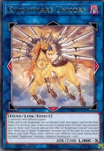 YGO - Genesis Impact - GEIM-EN050 : Knightmare Unicorn (Rare) - 1st Edition (8079767601399)