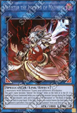 YGO - Genesis Impact - GEIM-EN053 : Aleister the Invoker of Madness (Collectors Rare) - 1st Edition (8059952857335)