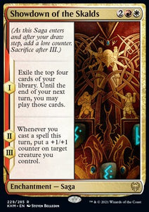 MTG - Kaldheim - 229/285 : Showdown of the Skalds (Non Foil) (7967825264887)