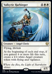 MTG - Kaldheim - 374 : Valkyrie Harbinger (Non Foil) (8070305775863)