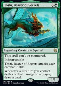 MTG - Kaldheim - 197/285 : Toski, Bearer of Secrets (Non Foil) (8122906149111)