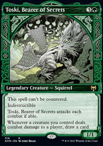 MTG - Kaldheim - 319 : Toski, Bearer of Secrets (Non Foil) (Showcase) (8122891141367)