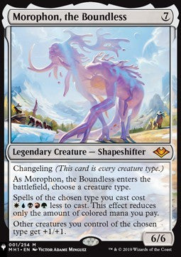 MTG - The List - 001 : Morophon, the Boundless (Non Foil) (8378666057975)