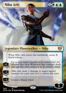 MTG - Kaldheim - 289 : Niko Aris (Non Foil) (Borderless) (9506193441015)