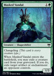 MTG - Kaldheim - 184/285 : Masked Vandal (Non Foil) (9506193211639)