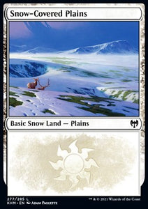 MTG - Kaldheim - 277/285 : Snow-Covered Plains (Foil) (8290015019255)