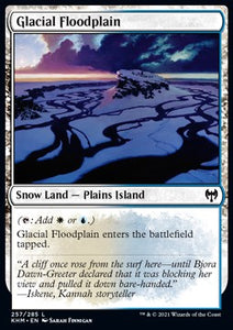 MTG - Kaldheim - 257/285 : Glacial Floodplain (Non Foil) (8290017640695)