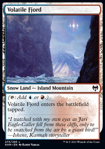 MTG - Kaldheim - 273/285 : Volatile Fjord (Foil) (8290015314167)