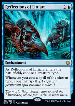 MTG - Kaldheim - 073/285 : Reflections of Littjara (Non Foil) (8107597955319)