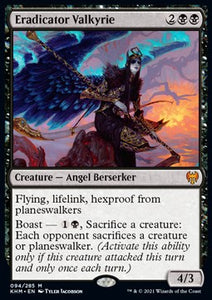 MTG - Kaldheim - 094/285 : Eradicator Valkyrie (Non Foil) (8122864271607)