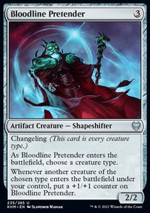 MTG - Kaldheim - 235/285 : Bloodline Pretender (Non Foil) (9509396807927)