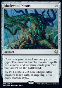 MTG - Kaldheim - 240 : Maskwood Nexus (Non Foil) (8070035472631)