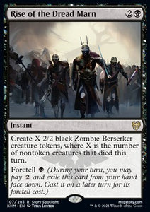 MTG - Kaldheim - 107/285 : Rise of the Dread Marn (Non Foil) (8122900021495)