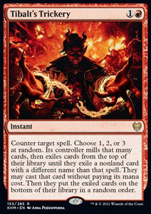 MTG - Kaldheim - 153/285 : Tibalt's Trickery (Foil) (8267250499831)